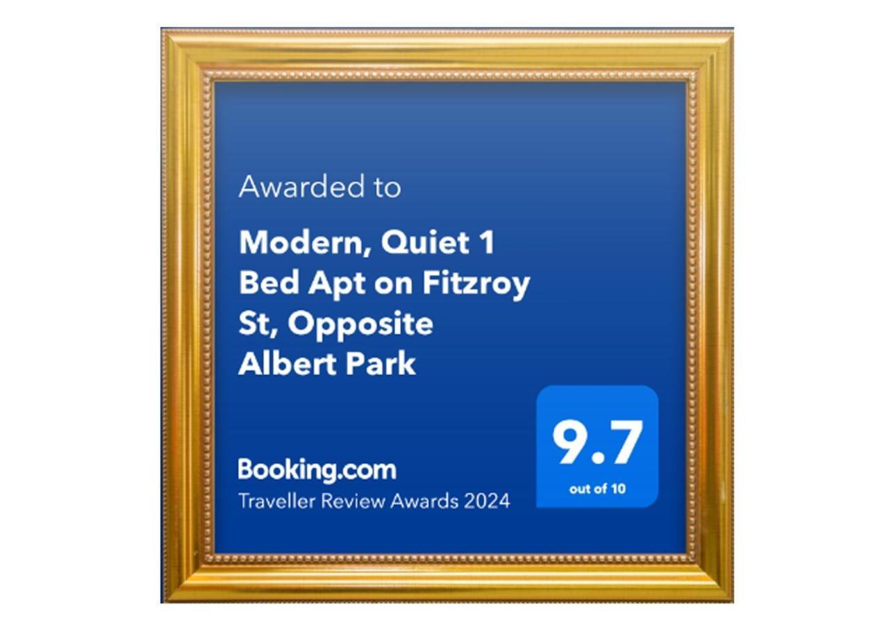 Modern Quiet 1 & 2 Bed Apt Opposite Albert Park Melbourne Kültér fotó